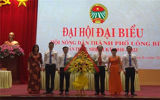 Đại hội Hội Nông dân thành phố Uông Bí lần thứ 10, nhiệm kỳ 2018-2023