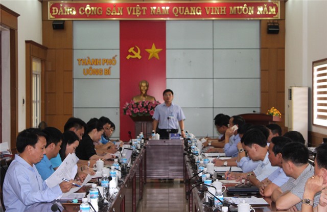 Thành phố Uông Bí làm việc với Công ty TNHH Sao Vàng