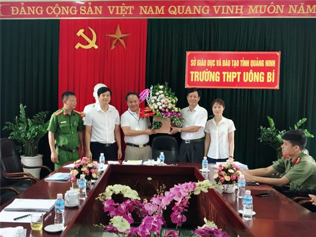 Lãnh đạo thành phố động viên các Hội đồng thi THPT Quốc gia