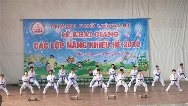 TP Uông Bí tổ chức 20 lớp năng khiếu hè cho thanh thiếu nhi 