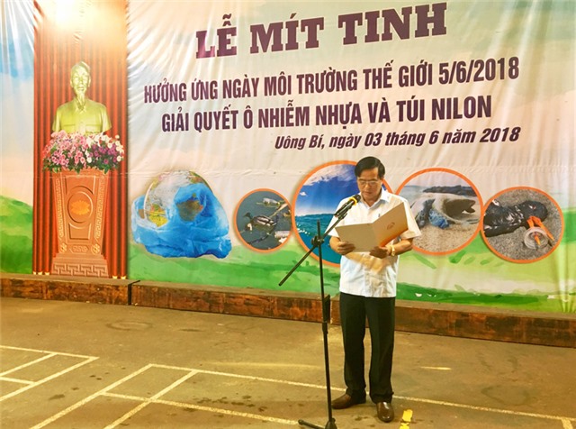 Hưởng ứng Ngày môi trường thế giới 5-6: Chung tay giải quyết ô nhiễm nhựa và túi nilon