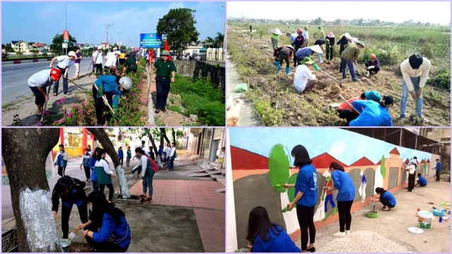 Tuổi trẻ Uông Bí xây dựng thành phố xanh, sạch, đẹp