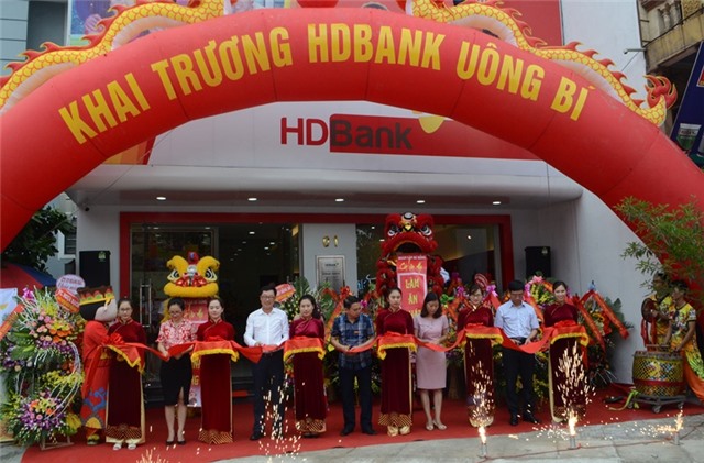 HDBank Quảng Ninh khai trương phòng giao dịch tại TP Uông Bí