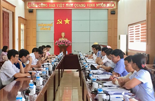 Ngân hàng chính sách xã hội tỉnh làm việc tại thành phố