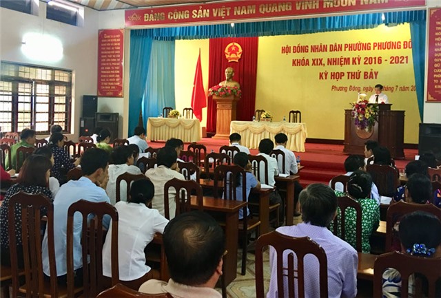 Kỳ họp thứ 7 HĐND phường Phương Đông khóa XIX