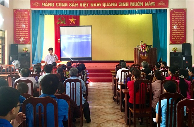 Tập huấn giảm thiểu mất cân bằng giới tính khi sinh