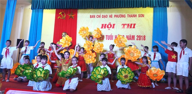 Hội thi Giai điệu tuổi hồng phường Thanh Sơn