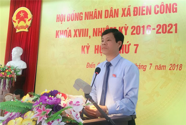 HĐND xã Điền Công họp kỳ thứ 7 