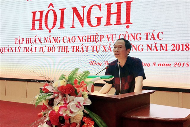 Bồi dưỡng nâng cao nghiệp vụ quản lý trật tự đô thị, trật tự xây dựng