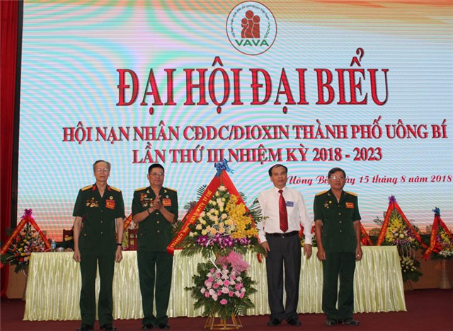 Hội Nạn nhân chất độc da cam/dioxin TP Uông Bí đại hội lần thứ 3, nhiệm kỳ 2018-2023