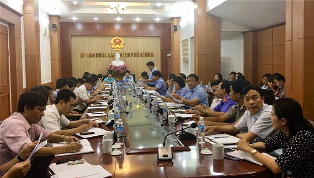 Thành phố giao ban trực tuyến thường kỳ tháng 7