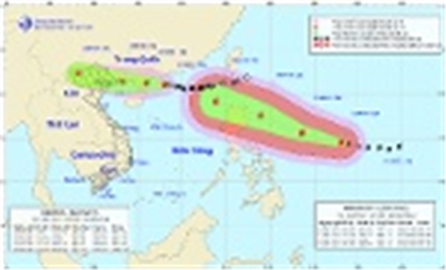 Tin cuối cùng về cơn bão số 5