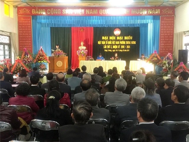 MTTQ phường Trưng Vương Đại hội lần thứ X, nhiệm kỳ 2019-2024