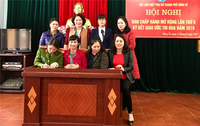 Hội LHPN thành phố Uông Bí kiện toàn công tác cán bộ