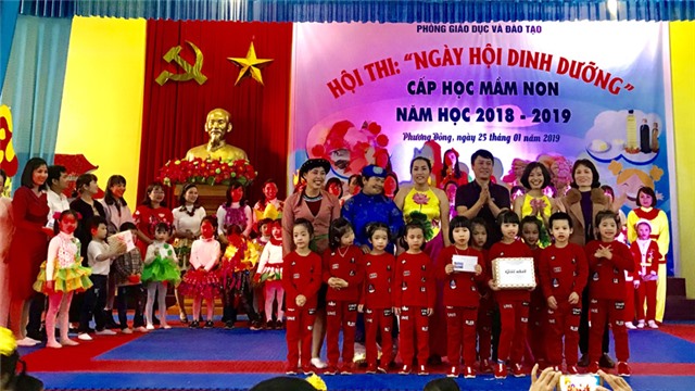 Phường Phương Đông: Sôi nổi “Ngày hội dinh dưỡng”cấp mầm non 