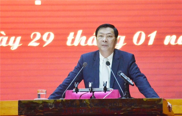 Hội nghị trực tuyến quán triệt NQ số 14 của BCH Đảng bộ tỉnh về phương hướng, nhiệm vụ năm 2019