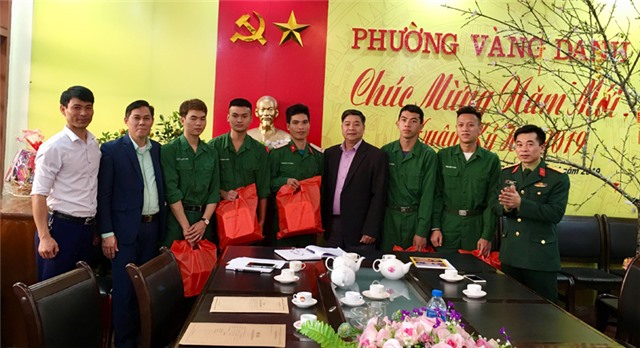 Phường Vàng Danh: Gặp mặt quân nhân xuất ngũ trở về địa phương