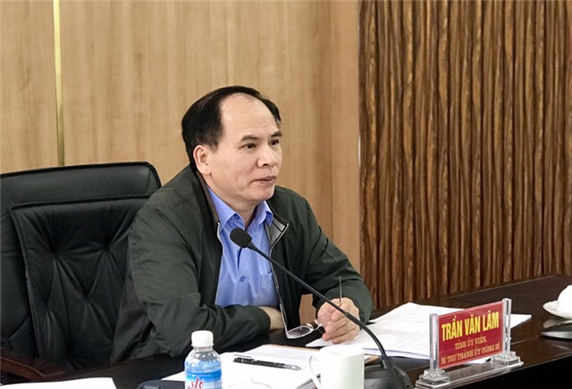 Họp Ban Thường vụ Thành ủy Uông Bí tháng 1 năm 2019