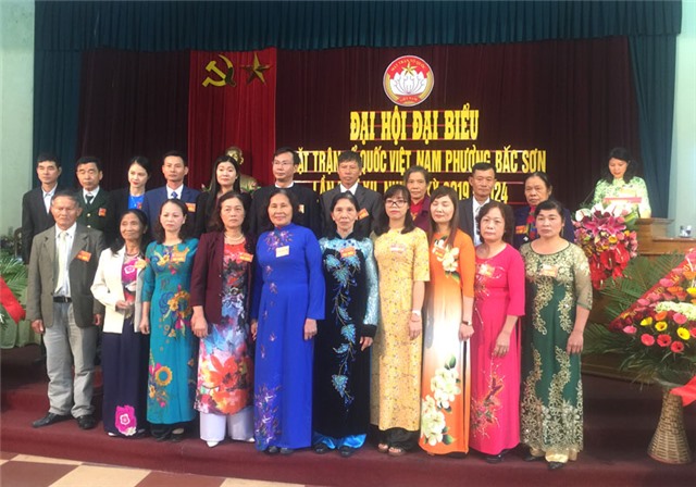 MTTQ phường Bắc Sơn Đại hội lần thứ XII, nhiệm kỳ 2019-2024