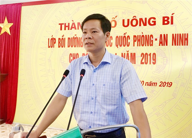 Khai giảng lớp bồi dưỡng kiến thức quốc phòng - an ninh cho đối tượng 4 năm 2019