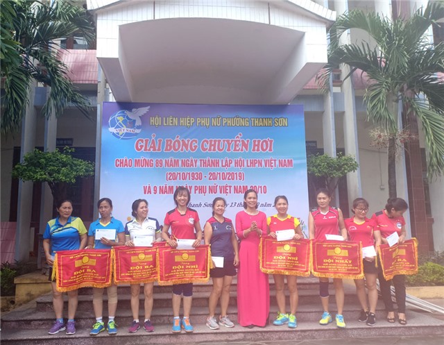 Phụ nữ phường Thanh Sơn: Kỷ niệm 89 năm Ngày thành lập Hội Liên hiệp phụ nữ Việt Nam 