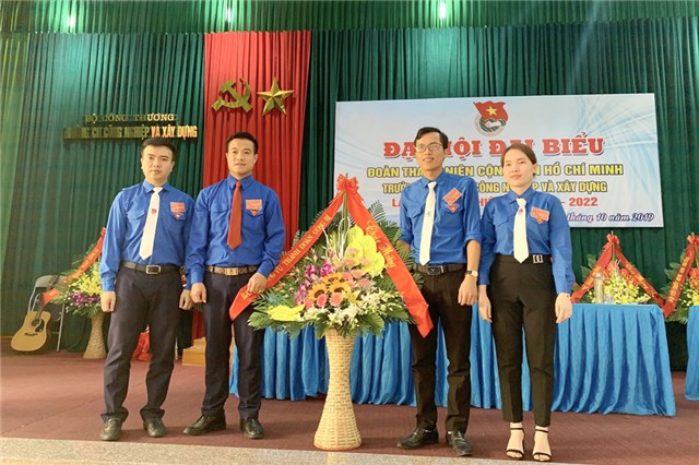 Đại hội Đoàn TNCS Hồ Chí Minh Trường Cao đẳng Công nghiệp và Xây dựng