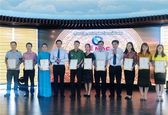 Trao 16 giải vàng tại Liên hoan nghiệp vụ báo chí Trung tâm Truyền thông tỉnh Quảng Ninh lần I năm 2019
