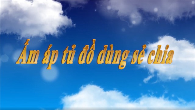 Ấm áp tủ đồ dùng sẻ chia