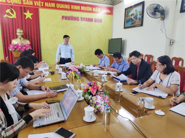 Giám sát thực hiện Nghị quyết 287 tại phường Thanh Sơn