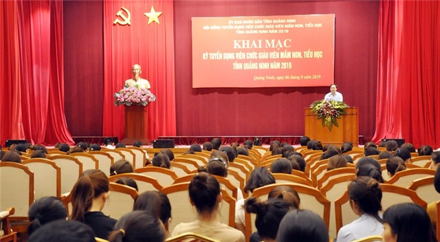 Công nhận kết quả thi tuyển vòng 2 kỳ thi tuyển dụng viên chức giáo viên mầm non, tiểu học năm 2019