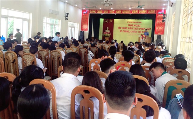 Tuyên truyền pháp luật về phòng chống tội phạm tại phường Vàng Danh