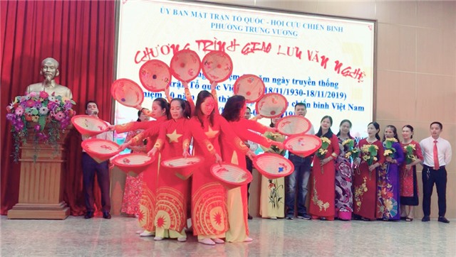 Phường Trưng Vương giao lưu văn nghệ Chào mừng ngày truyền thống MTTQ Việt Nam