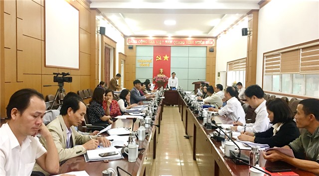 Họp Hội đồng thẩm định xét duyệt hỗ trợ các hộ bị thiệt hại do dịch tả lợn Châu Phi đợt 5/2019