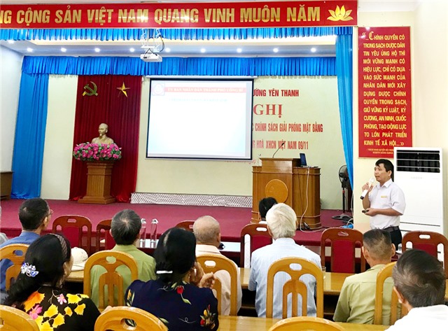 Phường Yên Thanh tuyên truyền, phổ biến pháp luật