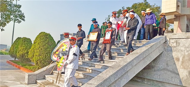 Lễ đón nhận và an táng hài cốt liệt sỹ Hoàng Văn Tý