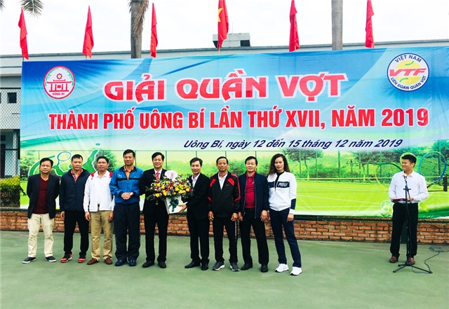 Giải quần vợt TP Uông Bí lần thứ 17 năm 2019