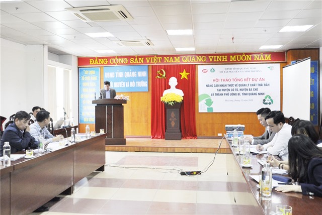 Tổng kết Dự án Nâng cao nhận thức về quản lý chất thải rắn