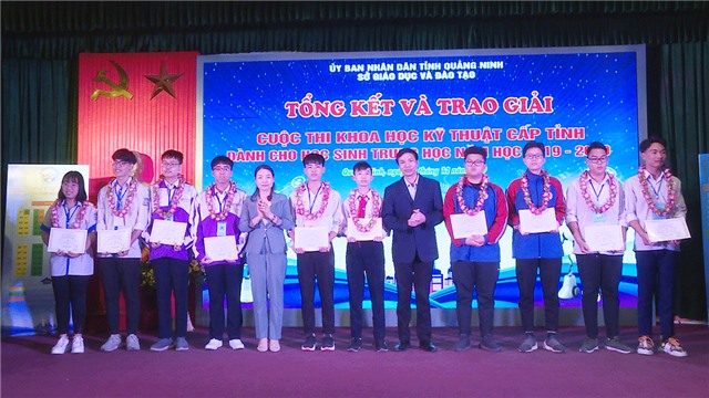 Quảng Ninh tổng kết cuộc thi KHKT cấp tỉnh dành cho học sinh trung học