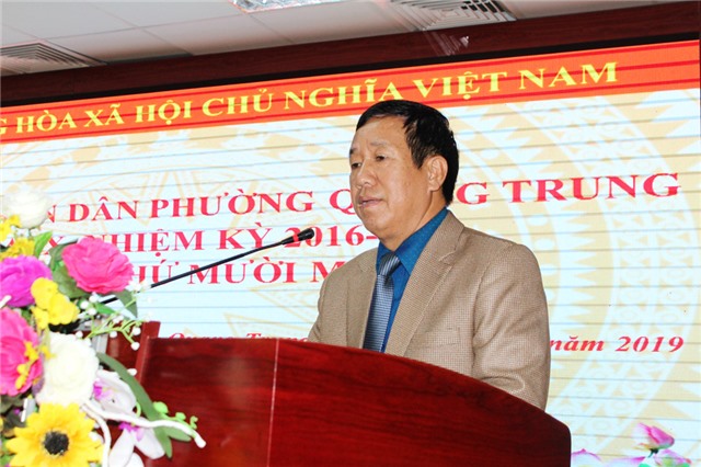 Kỳ họp thứ 9, HĐND phường Quang Trung khóa IX
