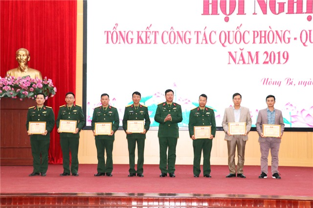 TP Uông Bí: Tổng kết công tác quốc phòng, quân sự địa phương năm 2019