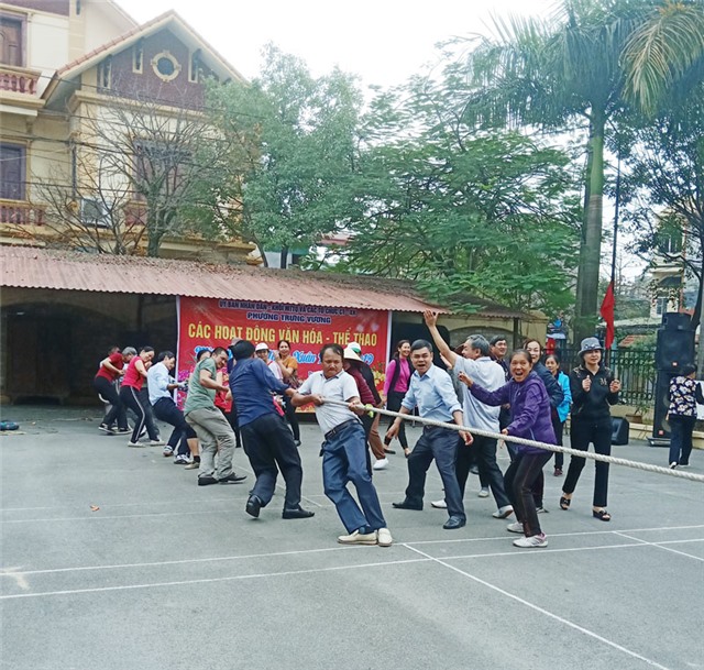 Phường Trưng Vương tổ chức các hoạt động văn hóa, thể thao đầu xuân 2019