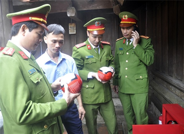 Kiểm tra công tác phòng cháy, chữa cháy tại Yên Tử