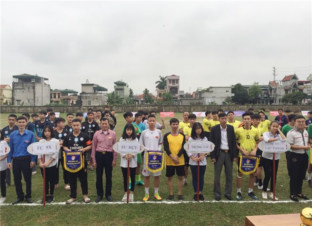 Phường Yên Thanh: Khai mạc giải bóng đá cúp các CLB mở rộng năm 2019