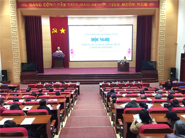 Tập huấn công tác bảo vệ, chăm sóc trẻ em và bình đẳng giới