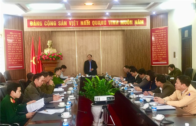 Giao ban công tác nội chính tư pháp Quý I năm 2019