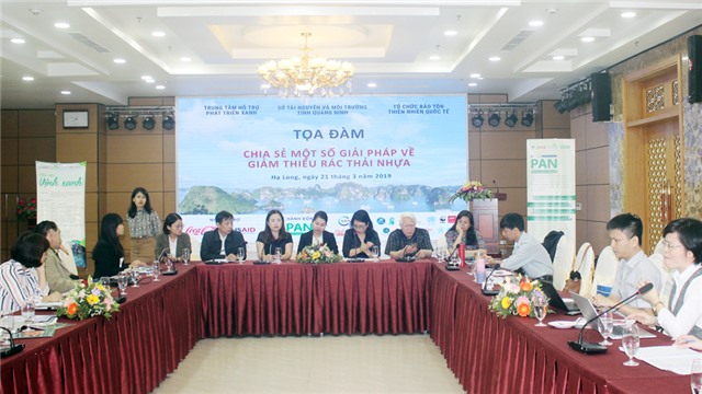 Tọa đàm "Giải pháp giảm thiểu rác thải nhựa"