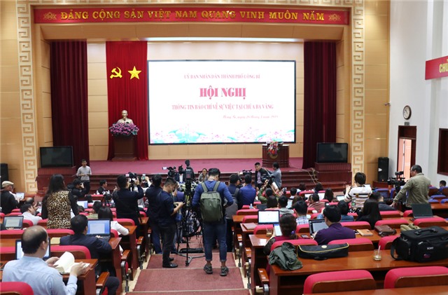 TP Uông Bí: thông tin báo chí sự việc tại chùa Ba Vàng