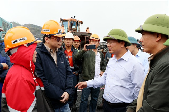 Chỉ đạo giải quyết đảm bảo an ninh trật tự trong khai thác than của Công ty Vietmindo