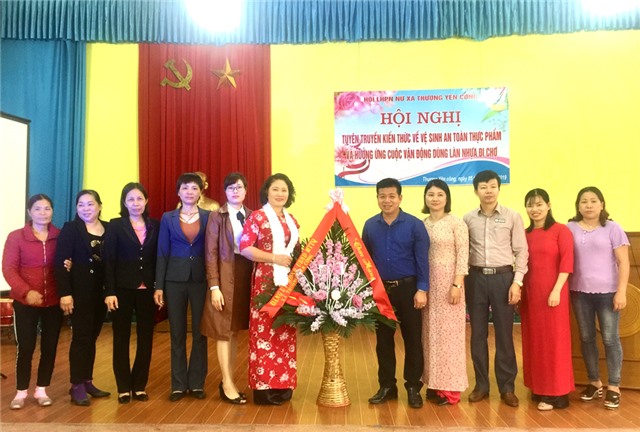Hội LHPN xã Thượng Yên Công: Gặp mặt kỷ niệm ngày quốc tế phụ nữ 8-3