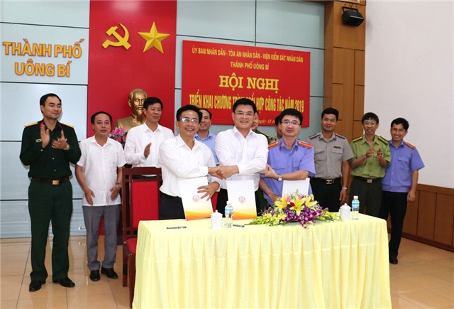 Triển khai chương phối hợp giữa UBND - Tòa án, Viện kiểm sát nhân dân thành phố